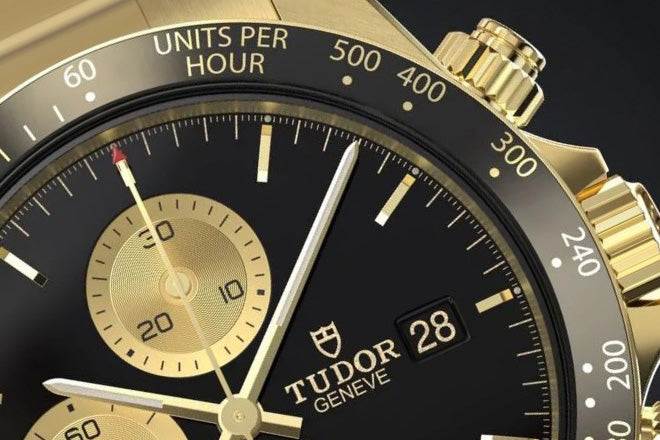 TUDOR svela il suo nuovo orologio Prince Chronograph One con cassa in oro giallo 18K e calibro di manifattura
