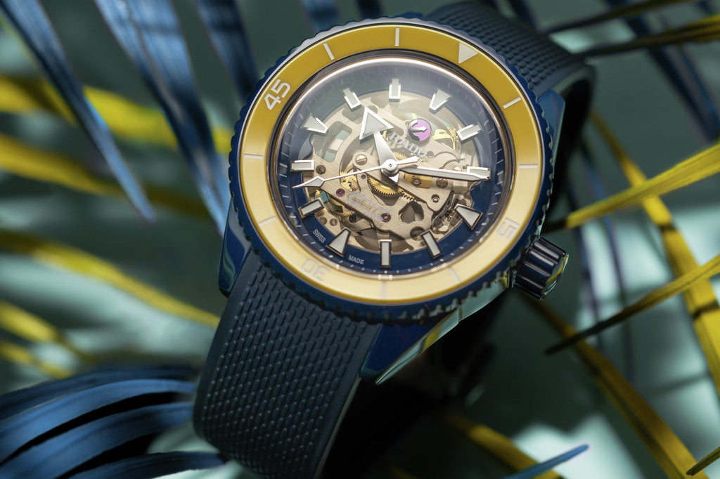 RADO CAPTAIN COOK HIGH-TECH CERAMIC SKELETON LIMITED EDITION